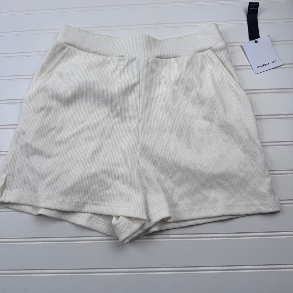 NEW O'Neill Women's Small Cream Lounge Shorts